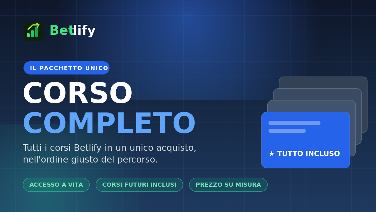 Corso Completo — Tutto Betlify